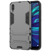 Slim Armour Tough Shockproof Case & Stand for Huawei Y7 Pro (2019) - Grey